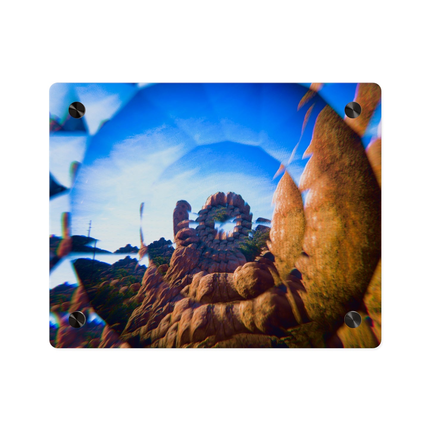 Spiral Rock Formation | Optical Acrylic Print