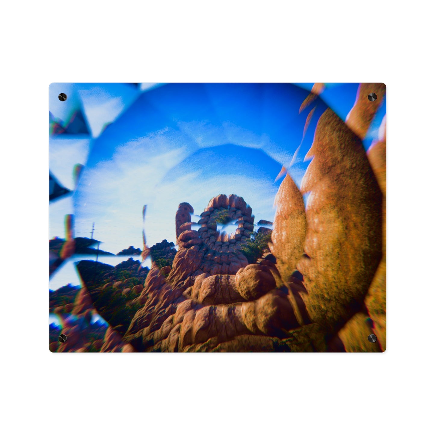 Spiral Rock Formation | Optical Acrylic Print