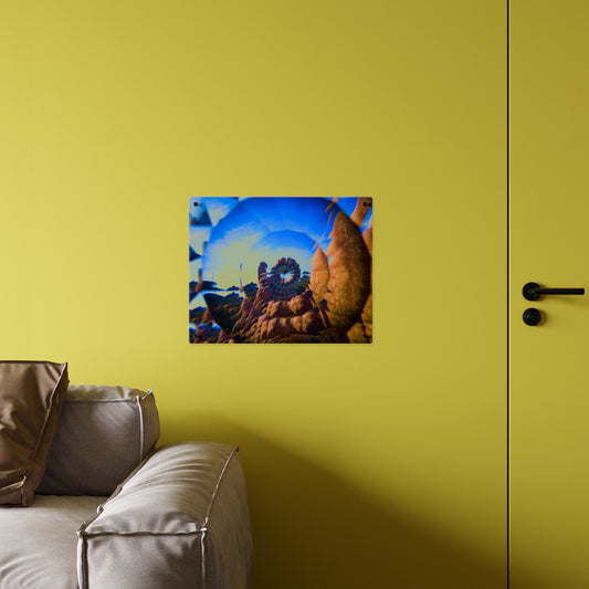 Spiral Rock Formation | Optical Acrylic Print